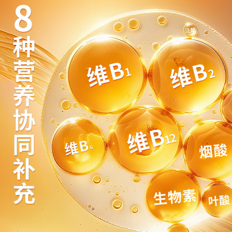 厚璞堂B族维生素片复合片多种vb烟酰胺叶酸生物素泛酸b1b2b6b12 1盒装