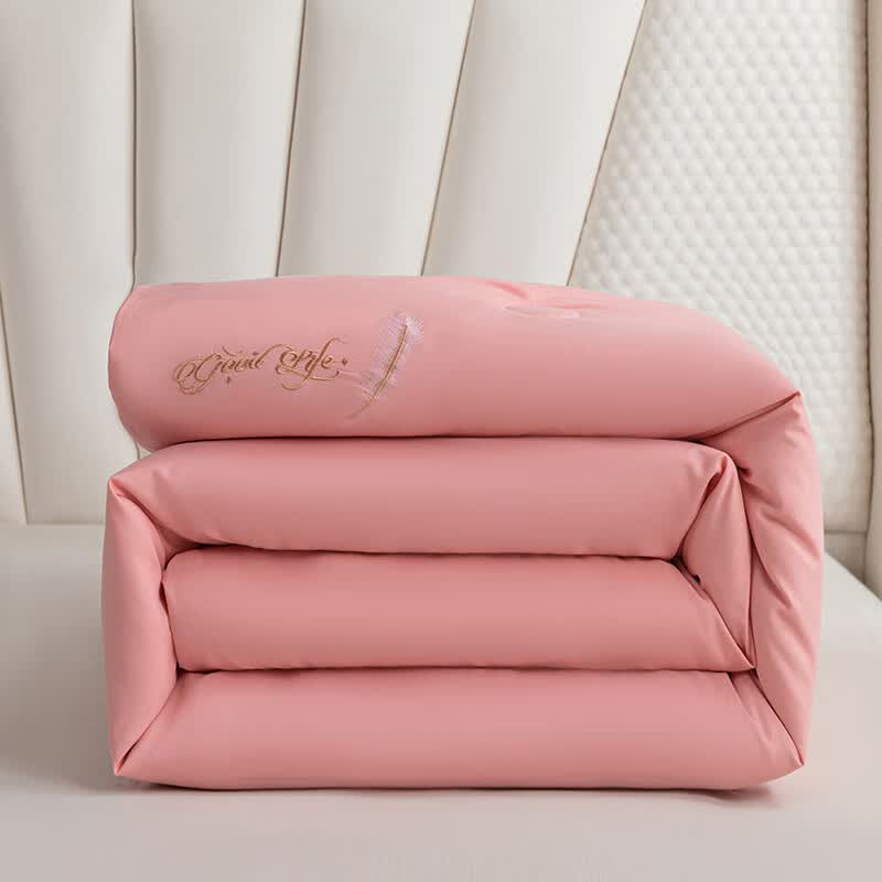 恒源祥正品蚕丝被100%桑蚕丝春秋被加厚冬被单双人保暖被芯空调被四季被 豆沙色 150x200cm 3斤