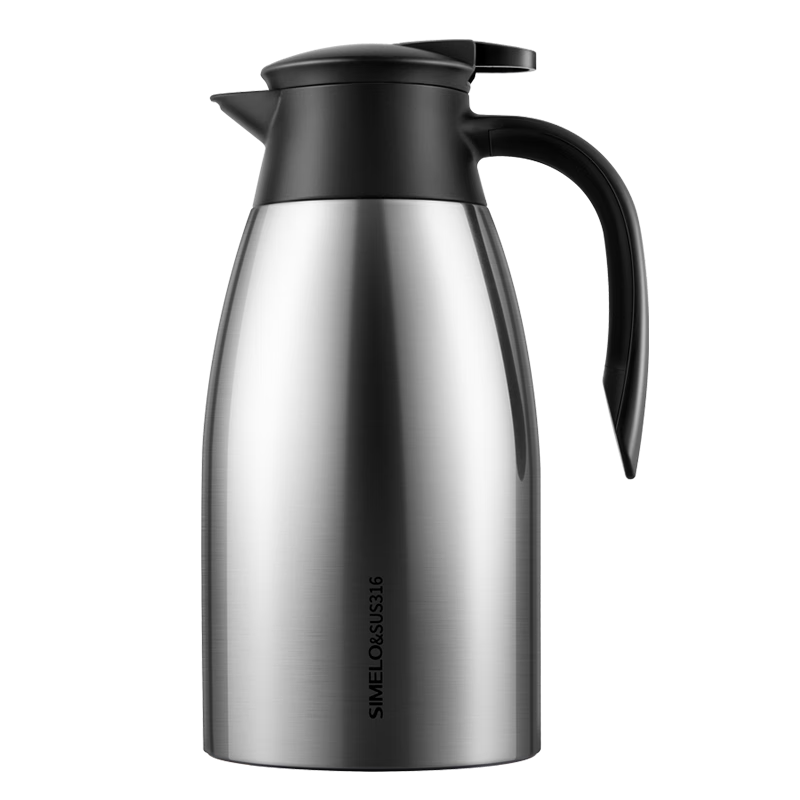 SIMELO���º����ô�����316L�����ů���칫����ˮ������ƿ2.0Lӭ����ɫ