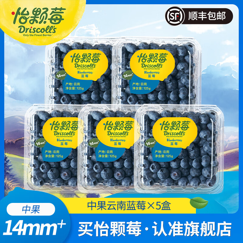 ����ݮ�����ϵ���������������ݮ ������ݮ ����ˮ�� �������� �й�125g*5�У�14-18mm�� 69.9Ԫ