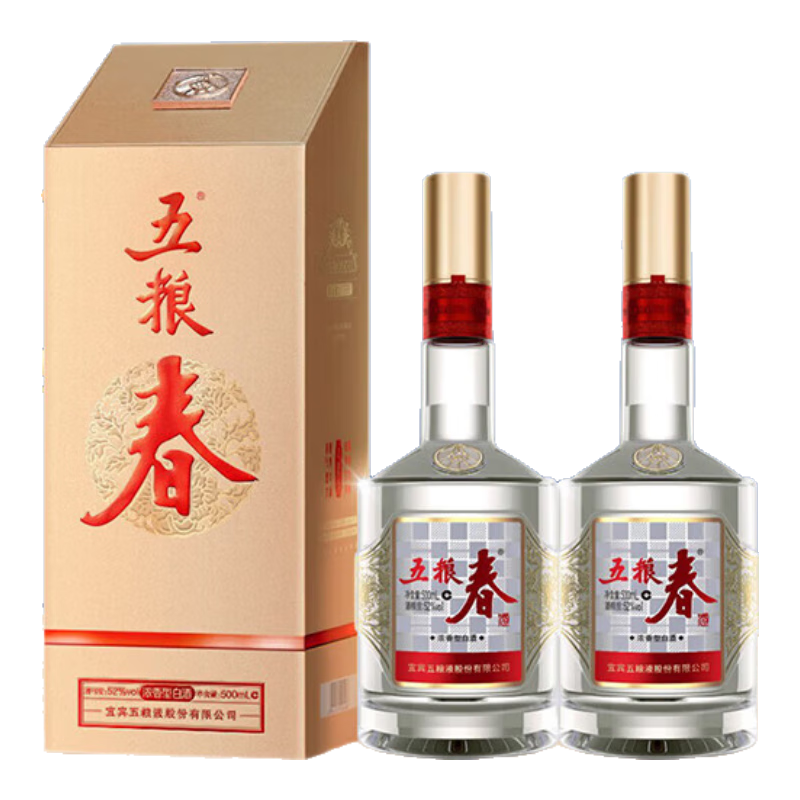 ���������� ����Һ�ɷ��Ĵ��˱��׾� Ũ���Ͱ׾� �ѽ����� ���������� 52�� 500mL 2ƿ ��ƿװ 375Ԫ