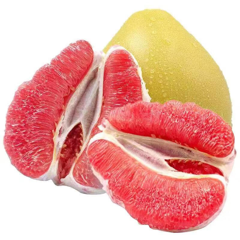 樱鲜福建平和红心柚子红蜜柚  福建/广西仓随机发  拍2份合发一箱 当季红心柚 4.5斤 净重4.25斤 约2个左右