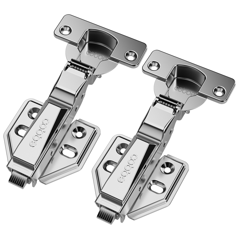 卡貝304不銹鋼三段力小角度液壓鉸鏈脫卸式快裝無(wú)蓋(大彎)2只裝