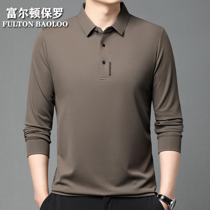 FULTON BAOLOO �����ٱ��޳���t����2025�＾���촿ɫ�������п���͸�������������POLO�� ����ɫ M (165) (����100��120�ﴩ)