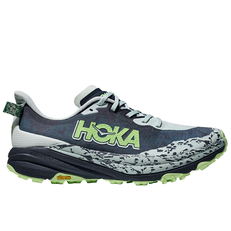 HOKA��Ů����������� 6ԽҰ�ܲ�ЬSPEEDGOAT 6����ץ�ػ��� ����ɫ/ĺ��ɫ-�� 44.5 589Ԫ