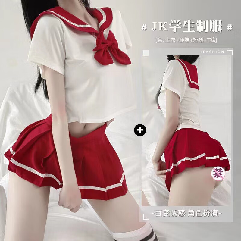 夜酥情趣内衣日系体操服少女学妹装校园制服显瘦泳衣纯 日系蝴蝶结性感网红风 黑 均码