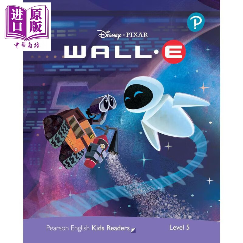 英文原版 级别5 迪士尼儿童读物 机器人总动员 含音频Level 5 Disney Kids Readers WALL-E Pack Pearson English