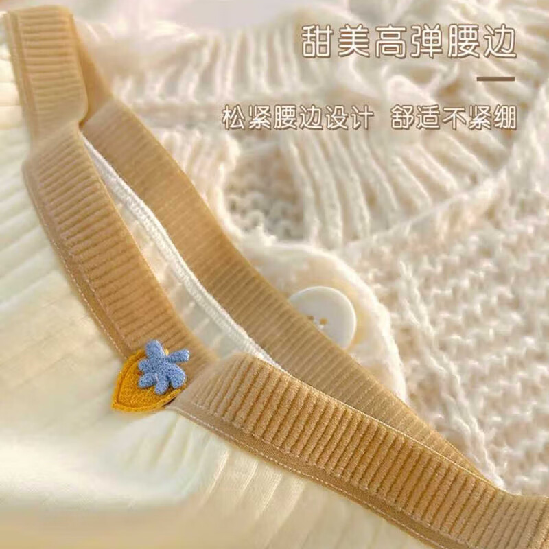 雅鹿纯棉女士内裤三角裤小清新草莓透气大码包臀纯欲中腰少女短裤底裤 白+绿+紫+肤+粉 5条 L 【建议95-115斤】