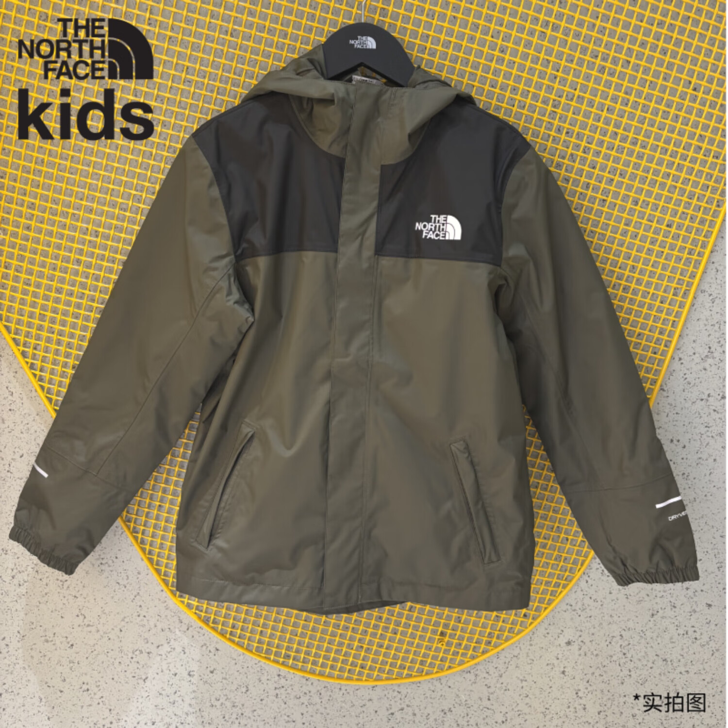 ���棨The North Face����ͯ�������Ůͯ����ˮ��ñ���� ��ɫ������ʵ��ͼ�� 130 S��130/64�� 449Ԫ