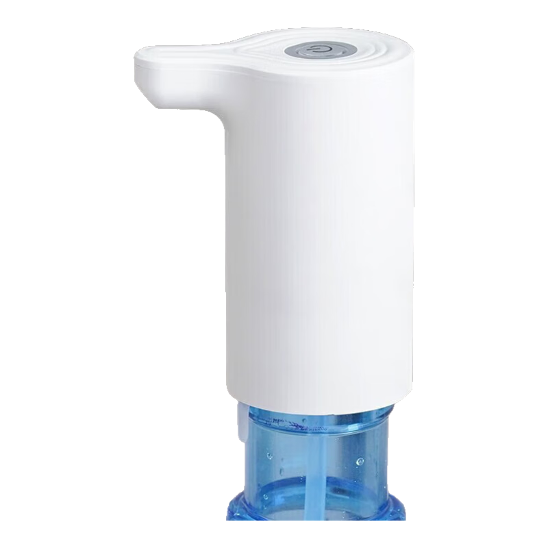 桶装水抽水器 电动压水器 自动吸水器 矿泉水上水器 饮水机抽水神器抽水泵 宿舍家用便携 白色一个装