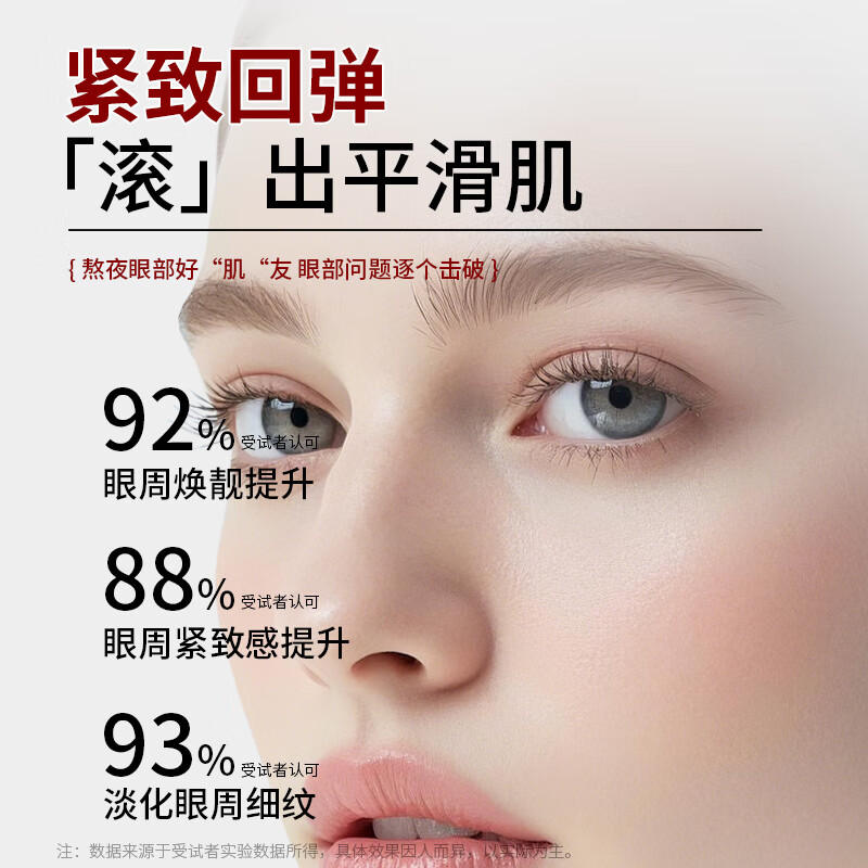 花月情多维重组胶原抗皱紧致眼霜精华油 修护淡化黑眼圈眼袋细纹 多维抗皱紧致眼霜15ml一盒装