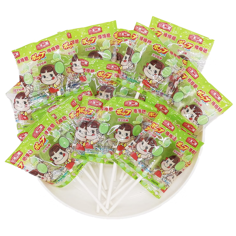 不二家（FUJIYa）不二家棒棒糖水果喜糖满月宝宝糖果散称水蜜桃味儿童奖励休闲零食 【30支】哈密瓜味