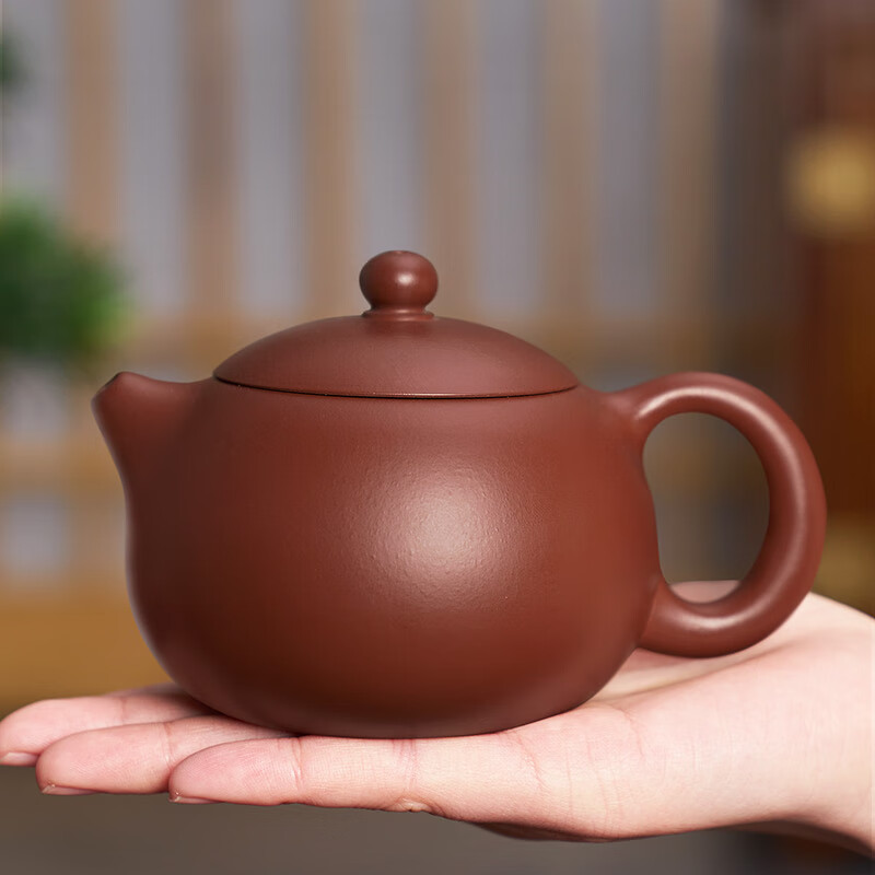 漢唐（hantang）西施壺名家紫砂茶壺泡茶茶具手工250ml宜興紫砂壺大容量 光面西施紫砂壺 201mL(含)-300mL(含)