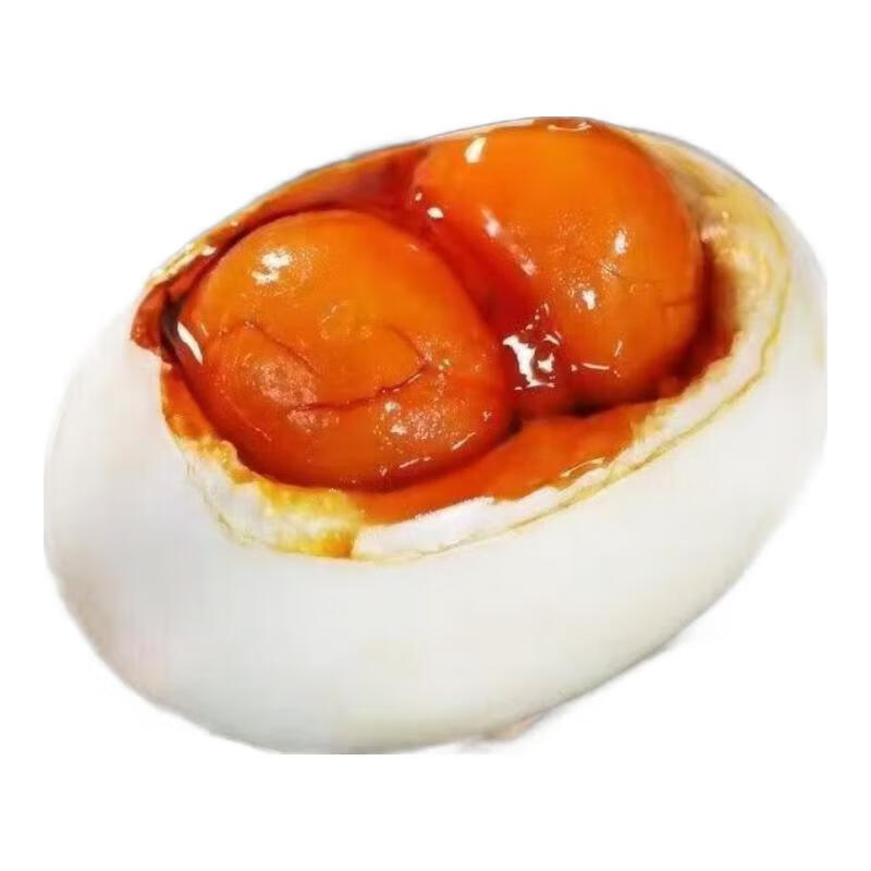 【新品上市】沂蒙山土特产双黄咸鹅蛋土鹅蛋农家双黄蛋开袋即食 红泥腌制双黄咸土鹅蛋20枚装【熟制】单枚100克左右