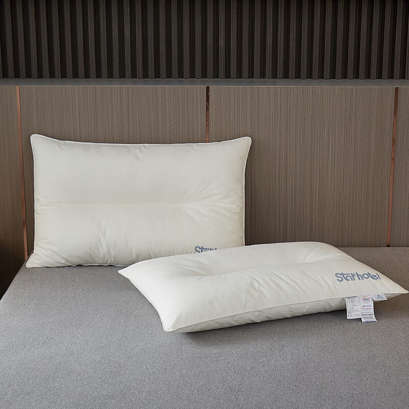 寝生活A类全棉星级酒店枕 枕头枕芯 低枕-700g A类 单只
