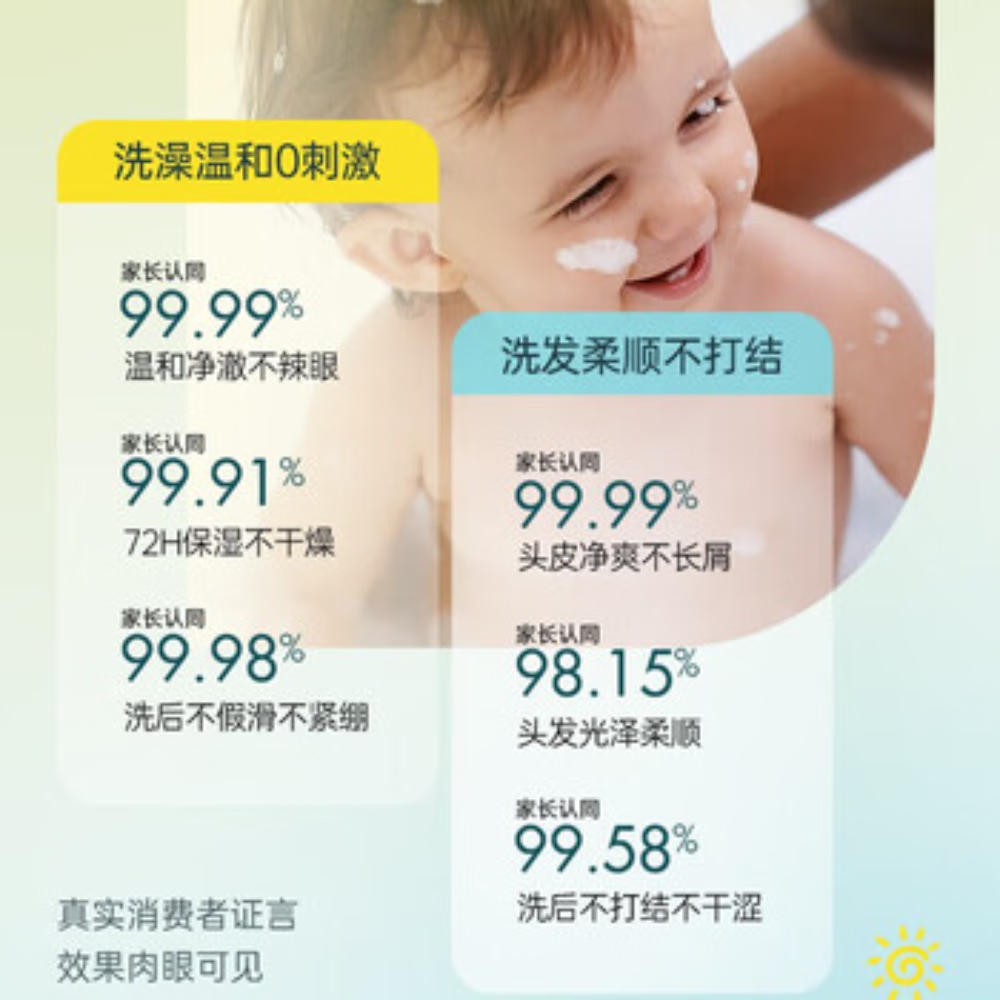 Masata新加坡进口儿童沐浴露试用旅行装30ml婴儿洗发沐浴二合一0-3-12岁 图 4