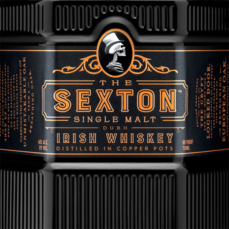 布什米尔(Bushmills)SEXTON魅醇 单一麦芽爱尔兰威士忌进口洋酒