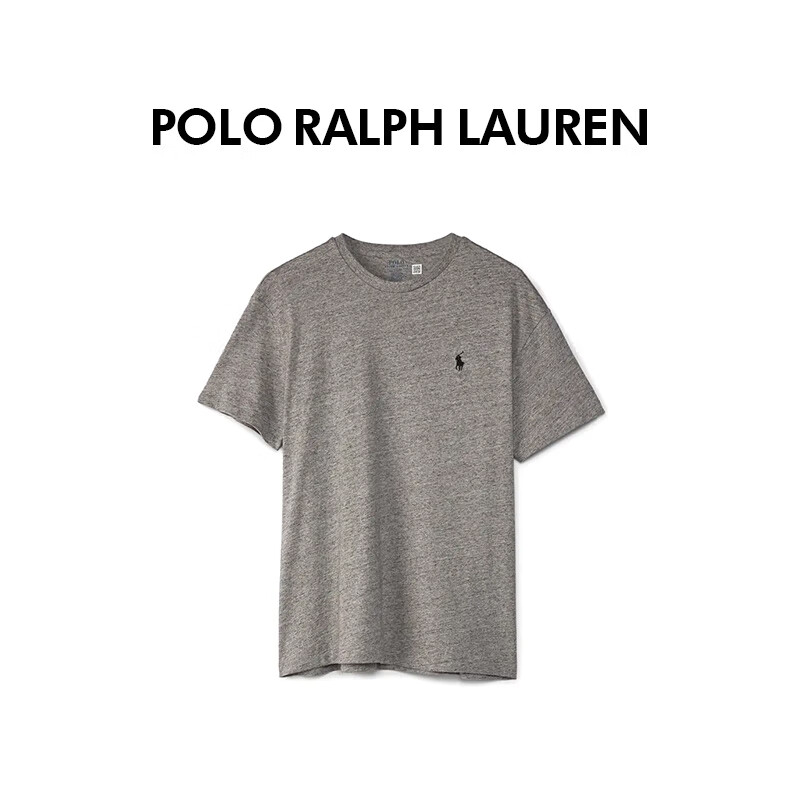 Polo Ralph Lauren拉夫劳伦早春季新款休闲男短袖t恤710707087深灰色L经典版