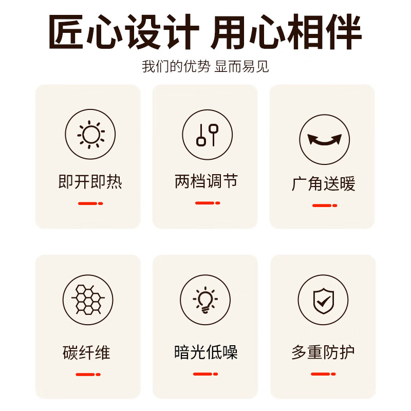 长城（CHANGCHENG）取暖器家用电暖器速热小太阳台式浴室电暖气办公室电热扇取暖炉卧室烤火炉小型 花篮特大号特热摇头机械式A-68/460