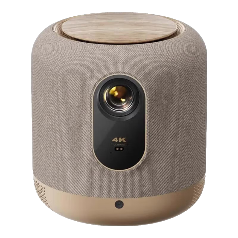 峰米V10 投影儀高清4K護(hù)眼家用家庭影院手機(jī)無線投屏全球海外版投影機(jī) 單機(jī)+落地支架+100寸菲涅爾硬屏