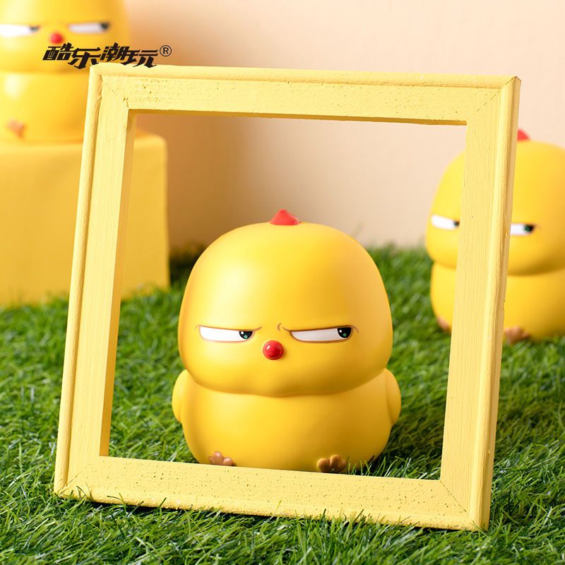 酷樂(lè)潮玩豚豚崽烘焙系列解壓慢回彈解壓神器玩具禮物可愛(ài)情侶禮物 窩比(黃色單個(gè))