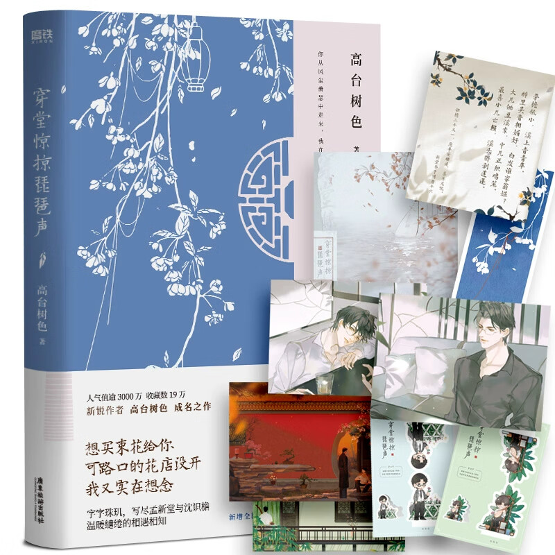 穿堂惊掠琵琶声 新锐作者高台树色经典代表作 青春校园文学 广东旅游出版社【正版书籍 出版社直发】 穿堂惊掠琵琶声