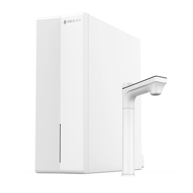 沁園（TRULIVA）凈水器 小白鯨1000G/1200G通量 6年/8年RO膜反滲透過(guò)濾器凈水機 廚房臺下家用直飲凈飲/加熱一體機 【雙子芯1400G初始流速】+8年專(zhuān)利RO膜