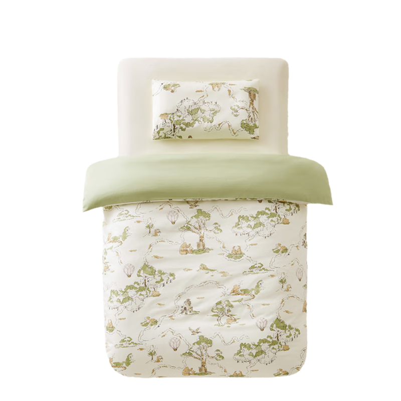 可优比（KUB）幼儿园儿童床品套件宝宝柔软午睡被子婴儿四季被-树篱迷宫-六件套