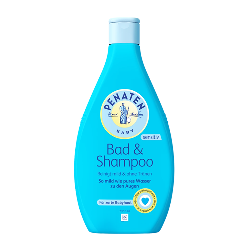 贝娜婷（Penaten）儿童洗发沐浴二合一400ml 温和清洁易冲洗不刺激敏肌宝宝适用