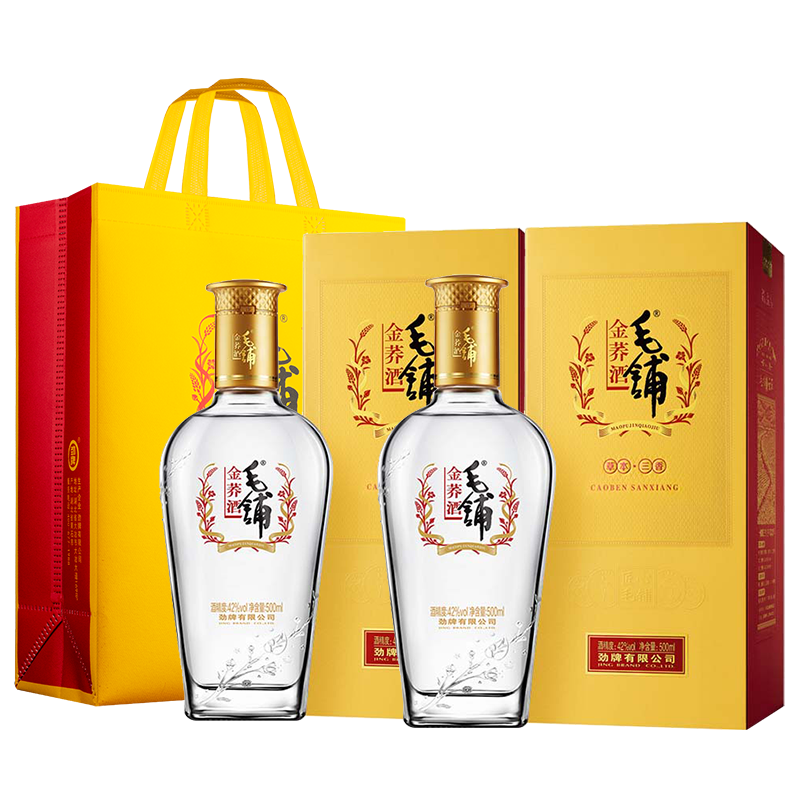 ���ƾ���ë�̿���ƽ��� ¶��42��500ml���ƾ�ˮ ���������װ 42%vol 500mL 2ƿ