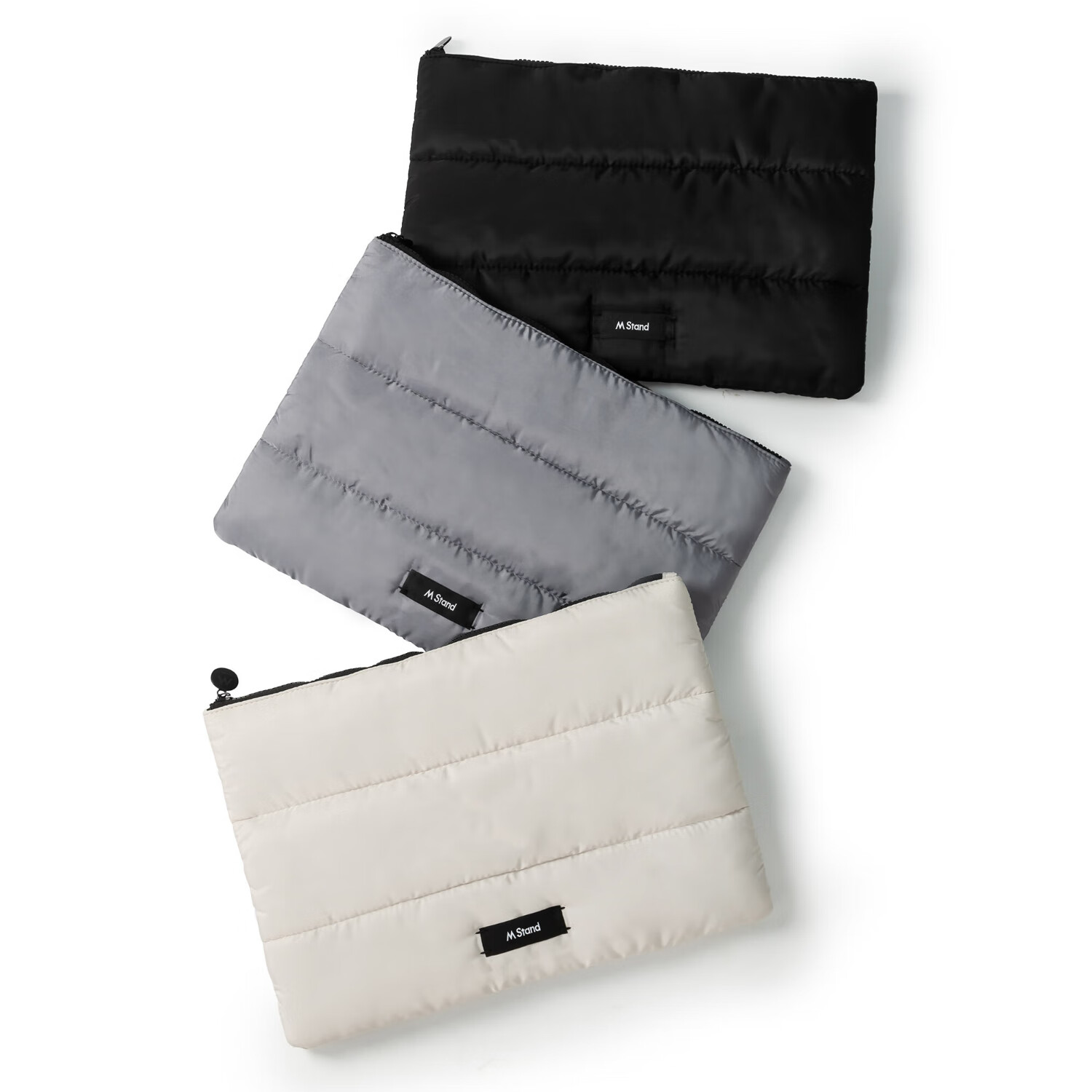 M STAND手拿包 通勤便携可容13寸及以内电脑pad高颜值ins风三色可选 米色