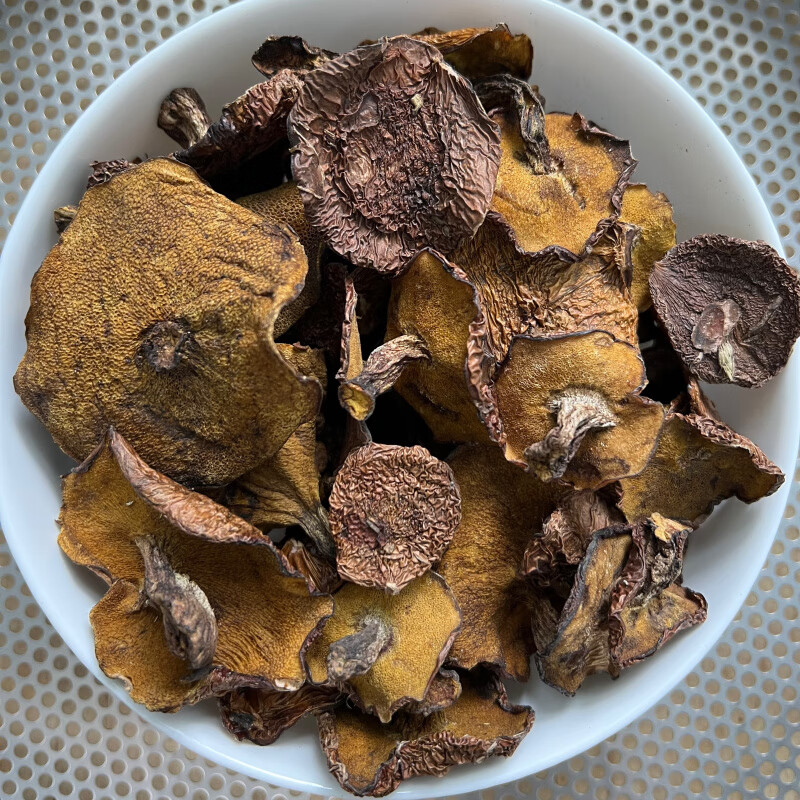 东北特产野生松蘑菇松菇粘蛾子松娥粘团子松树蘑干货新鲜菌菇500g