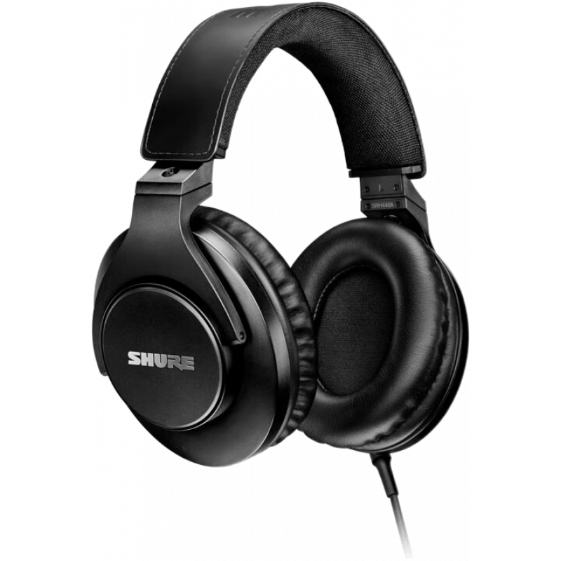 SHURE/舒爾SRH440A錄音耳機全封閉頭戴式音樂(lè )耳機 黑色 標配_SRH440A