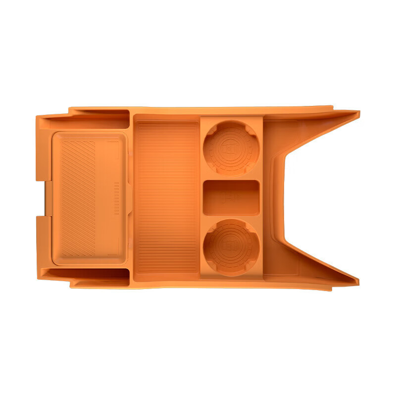 专用魏派高山8/9中控下储物盒扶手箱下收纳魏派车用品改装饰配 25款高山8/9-中控下储物盒-云朵白