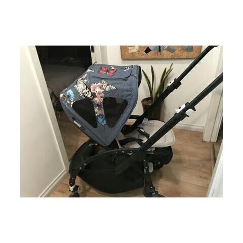 博格步（BUGABOO）博格步 bee5 bee6婴儿推车轻便折叠双向坐躺宝宝避震伞车 小蝴蝶透气篷 特卖