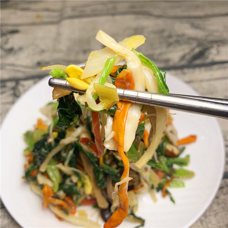 宜享健康李记清真馆 素什锦 熟食 素菜斋菜 凉拌菜 七家湾 南京美食