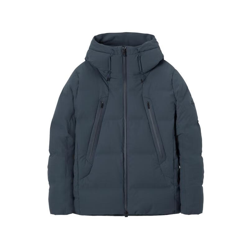 迪桑特（DESCENTE）男款羽絨服 MOUNTAINEER 防風(fēng)透氣保暖日常百搭戶(hù)外羽絨服 Steel Gray (BL11) 均碼 |S