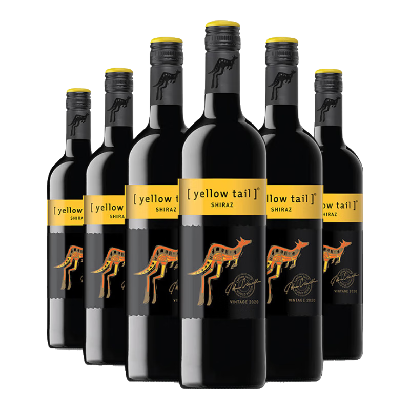 ��β����Yellow Tail������ϵ��  ���������Ѿ� 750ml*6 �������ں�� ������Ʒ