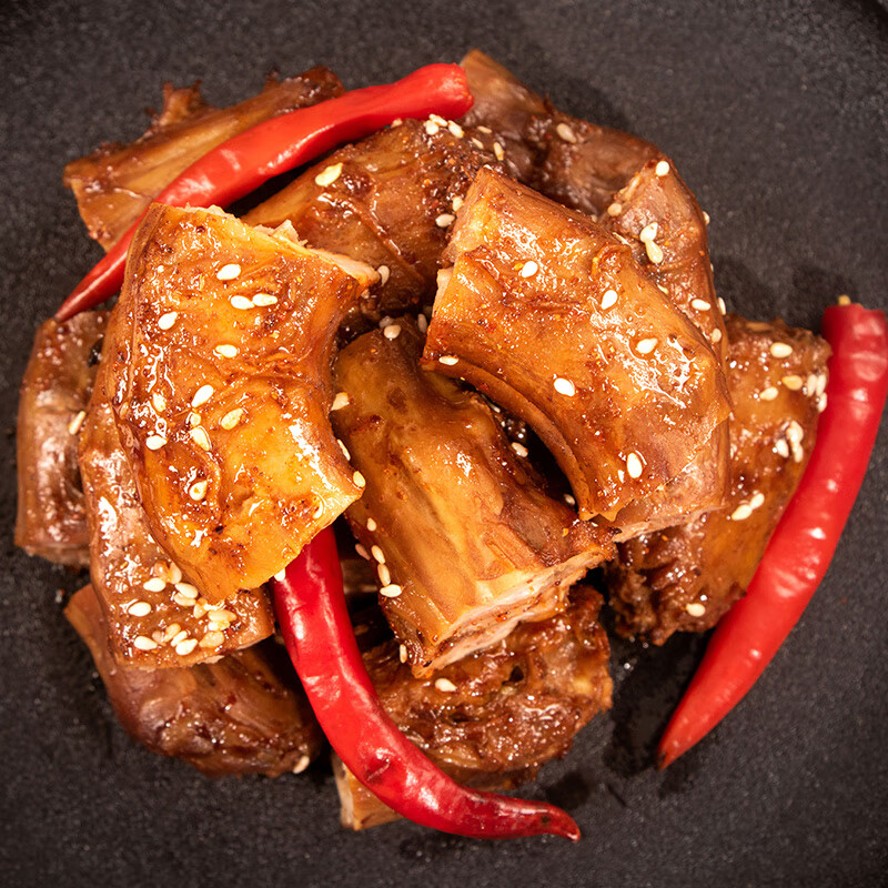 温氏鸭肠2斤 鸭杂鸭舌冷冻鸭货 火锅食料烤卤煮涮锅烧烤生鲜食材 鸭脖2斤【129任选4件】