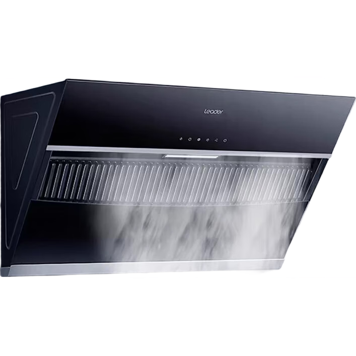 海尔（Haier）油烟机Ieader 侧吸油烟机家用厨房 20风量大吸力 350Pa大风压 灵动触控面板 【单抽油烟机】爆炒20风量