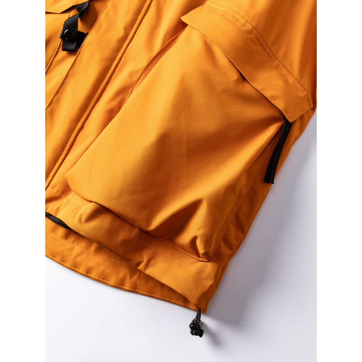 William fox&sons新型三防定制户外面料人体工学立体裁剪机能轻户外仿冲锋夹克男潮 琥珀橘 S /46