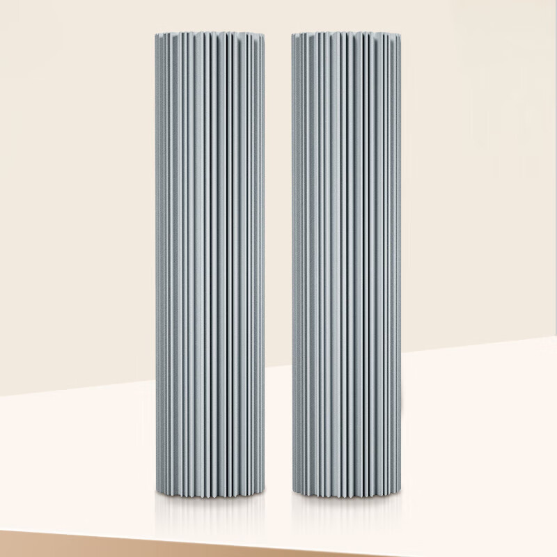 五月花【甄选厂家】(原尔蓝)拖把胶棉滚轮拖把海绵拖把拖布家用对折式二 AL-PJ02对折胶棉头2个33cm