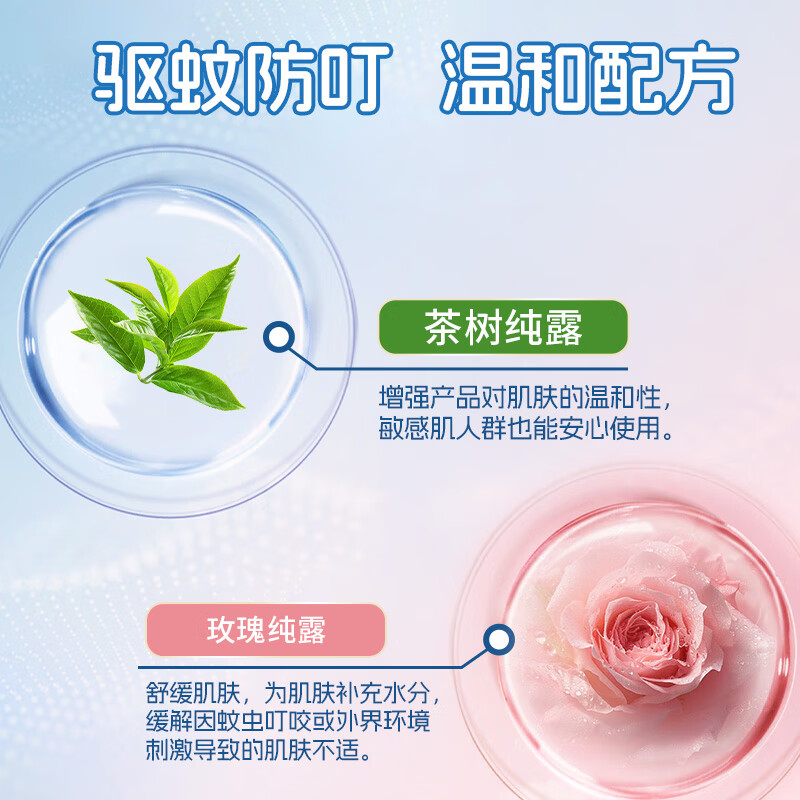 小白鲸驱蚊防蚊喷雾户外强效儿童宝宝专用驱蚊虫水婴儿驱蚊液神器旗舰店 母婴驱蚊1瓶装【60ml*1】