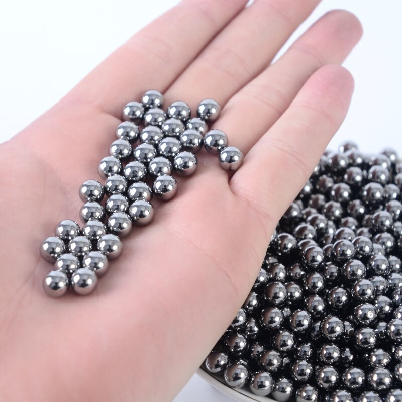 嘉辉原8mm钢珠 亮面弹弓专用钢豆珠子滚珠弹珠配件钢球精密禁 8mm钢珠