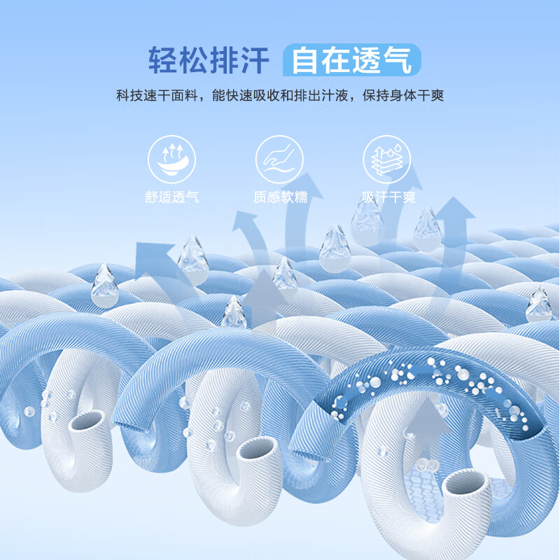 ERIC FFS冰丝速干短袖T恤女2025年夏季新薄款宽松跑步健身运动上衣情侣款 西瓜红 M 建议100斤以下