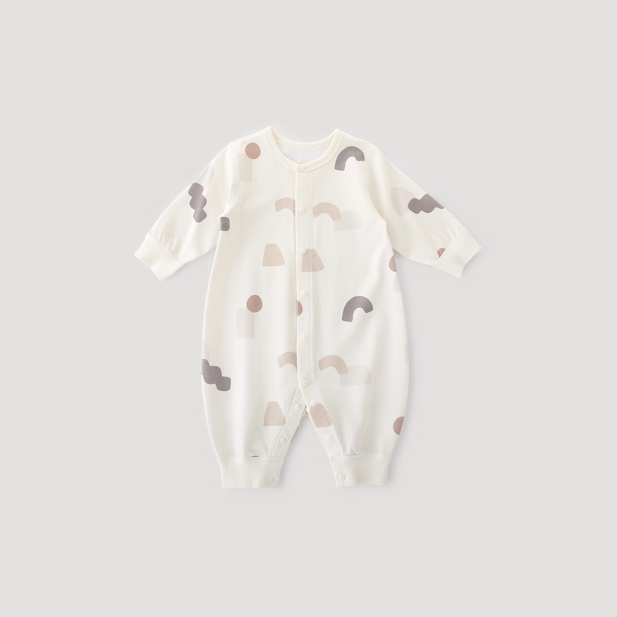 巴厘小猪宝宝秋季连体衣长袖新生儿59码衣服春秋哈衣爬服超洋气婴儿外出服