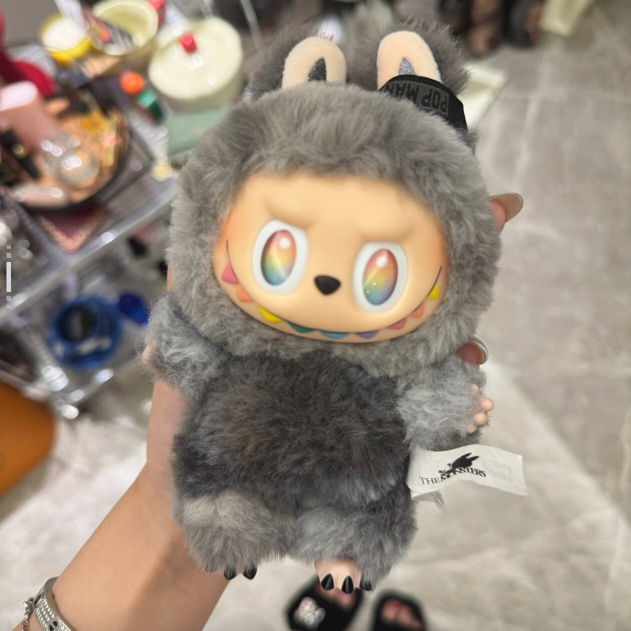 正版拉布布三代前方高能系列新品搪胶脸挂件 LABUBU3.0盲盒儿童 拉布布-本我隐藏款