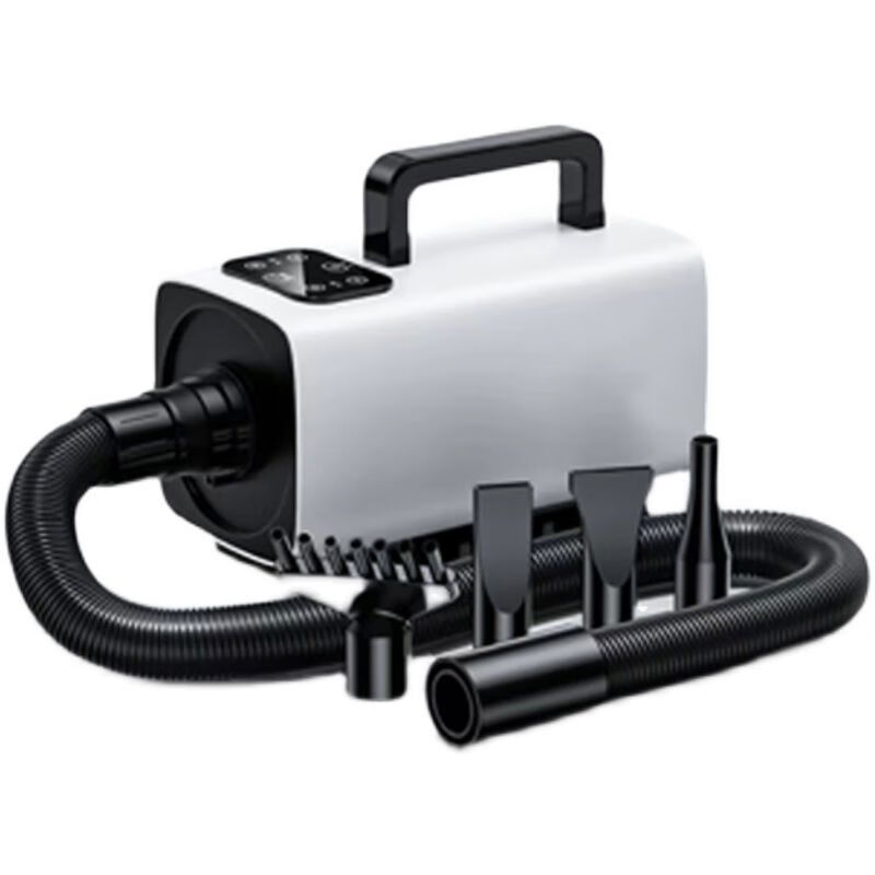 藍豚（LANTUN）藍豚寵物自動控制風量吹水機負離子智能控溫液晶屏顯示大小狗可用 LT-GN智能負離子吹水機