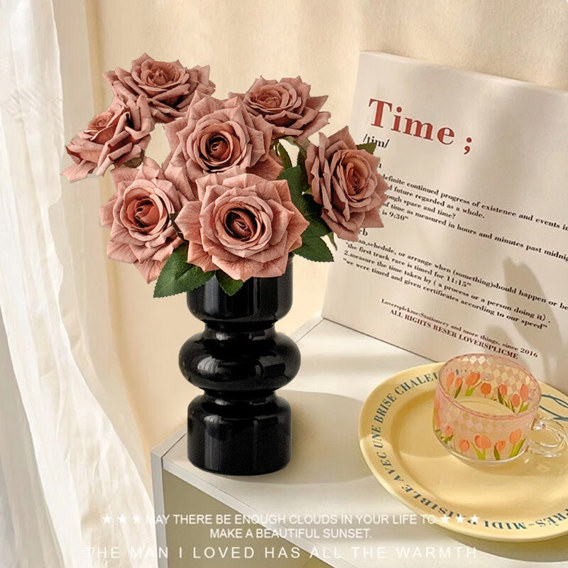 ����˹��õ����滨�ٻ�����ɻ���������������ƿ�廨װ�λ�������ڼ� һ��7ͷ����ɫ+��ɫ������ƿ