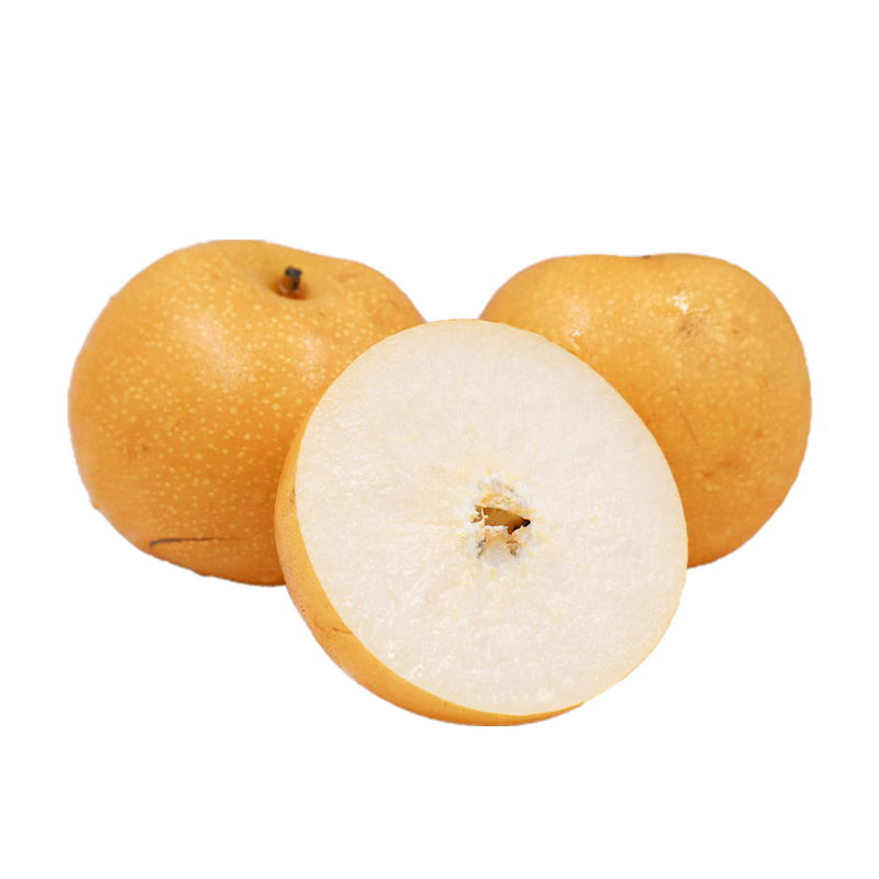 京鲜生 山东莱阳秋月梨 净重8斤 单果300g+ 自营水果 源头直发